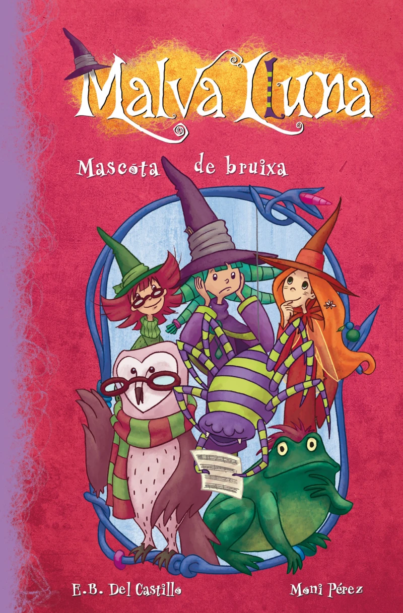 Portada: Malva Lluna 3 - Mascota de bruixa
