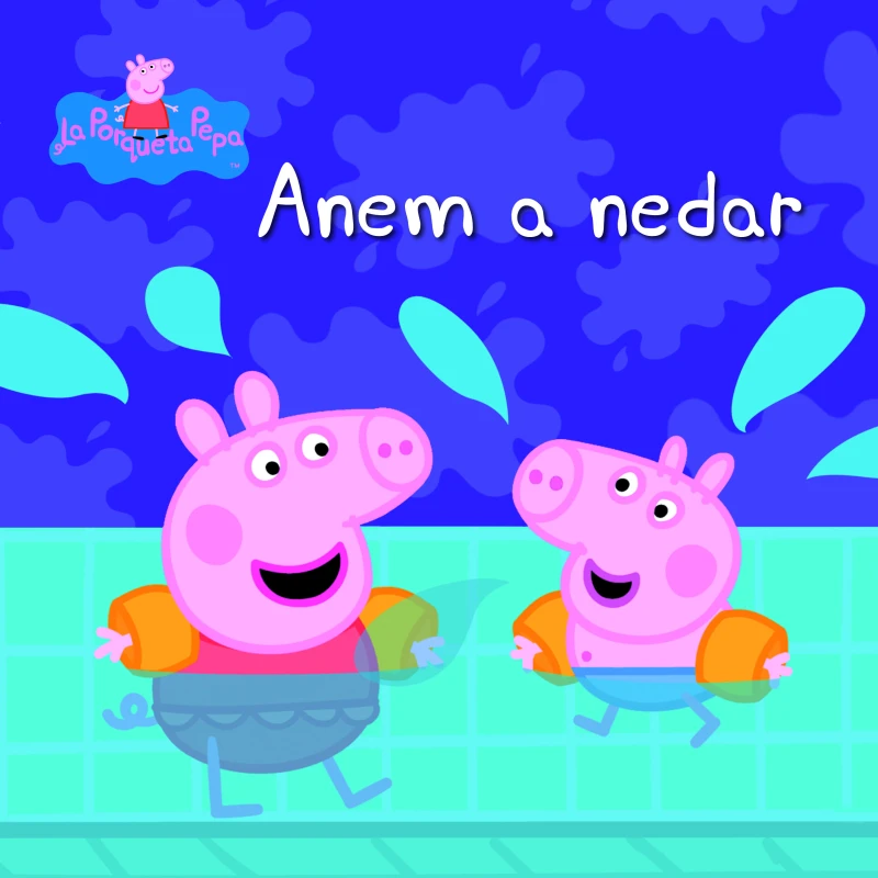 Portada: Peppa Pig. Un conte - Anem a nedar
