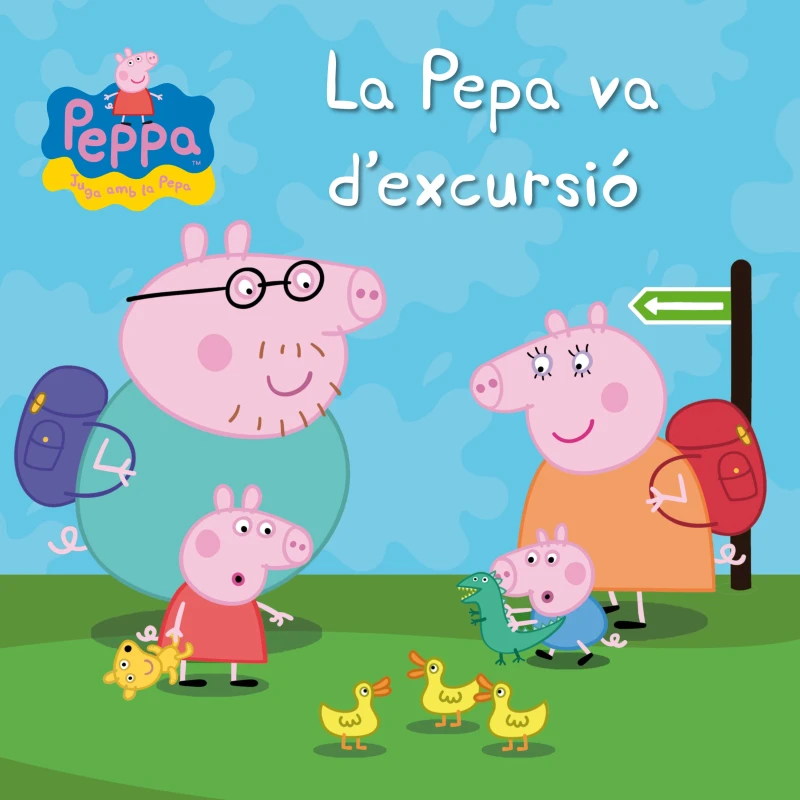 Portada: Peppa Pig. Un conte - La Pepa va d'excursió