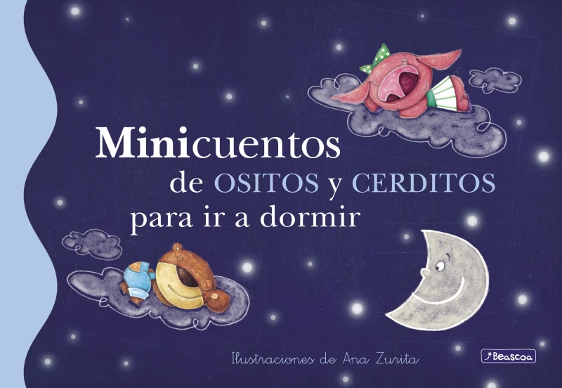 Portada: Minicuentos de ositos y cerditos para ir a dormir (Minicuentos)