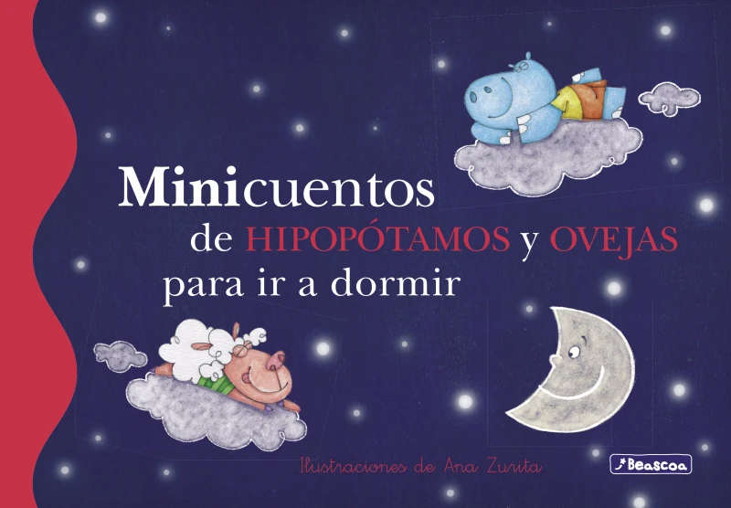 Portada: Minicuentos de hipopótamos y ovejas para ir a dormir (Minicuentos)