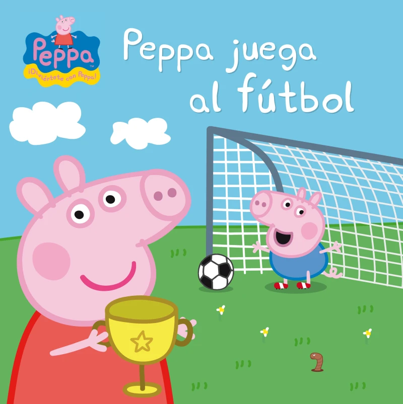 Portada: Peppa Pig. Un cuento - Peppa juega al fútbol