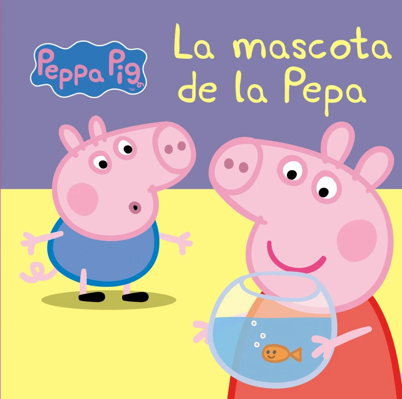 Portada: Peppa Pig. Llibre de cartró - La mascota de la Pepa