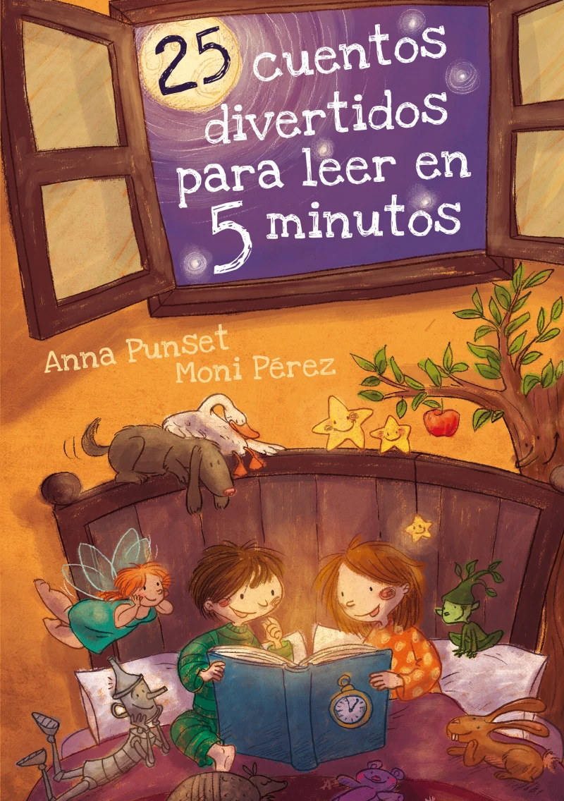 Portada: 25 cuentos divertidos para leer en 5 minutos