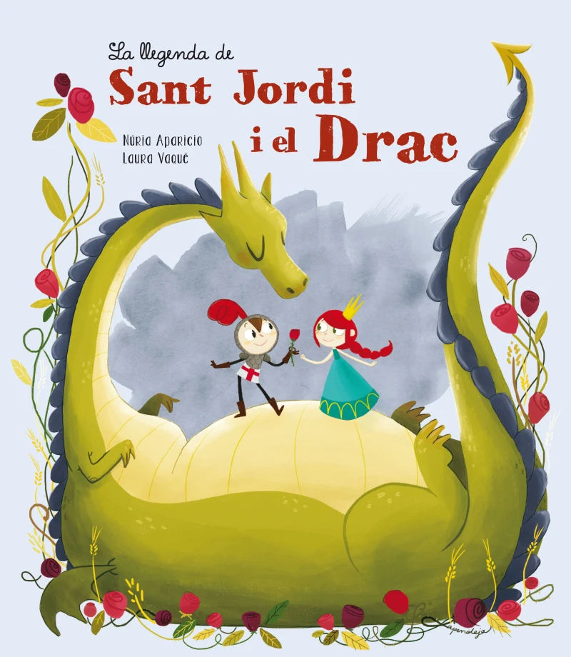 Portada: La llegenda de Sant Jordi i el Drac