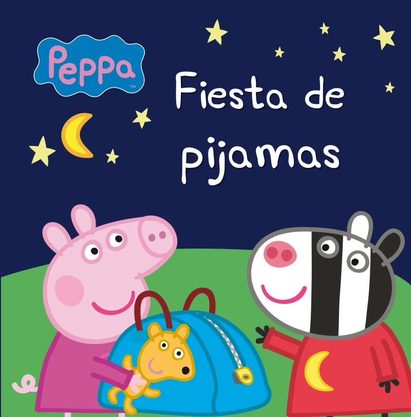 Portada: Peppa Pig. Un cuento - Fiesta de pijamas