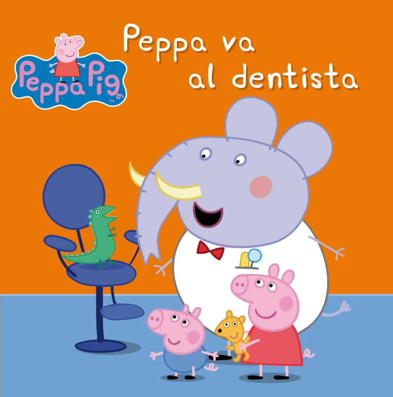Portada: Peppa Pig. Un cuento - Peppa va al dentista