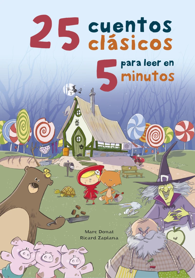Portada: 25 cuentos clásicos para leer en 5 minutos