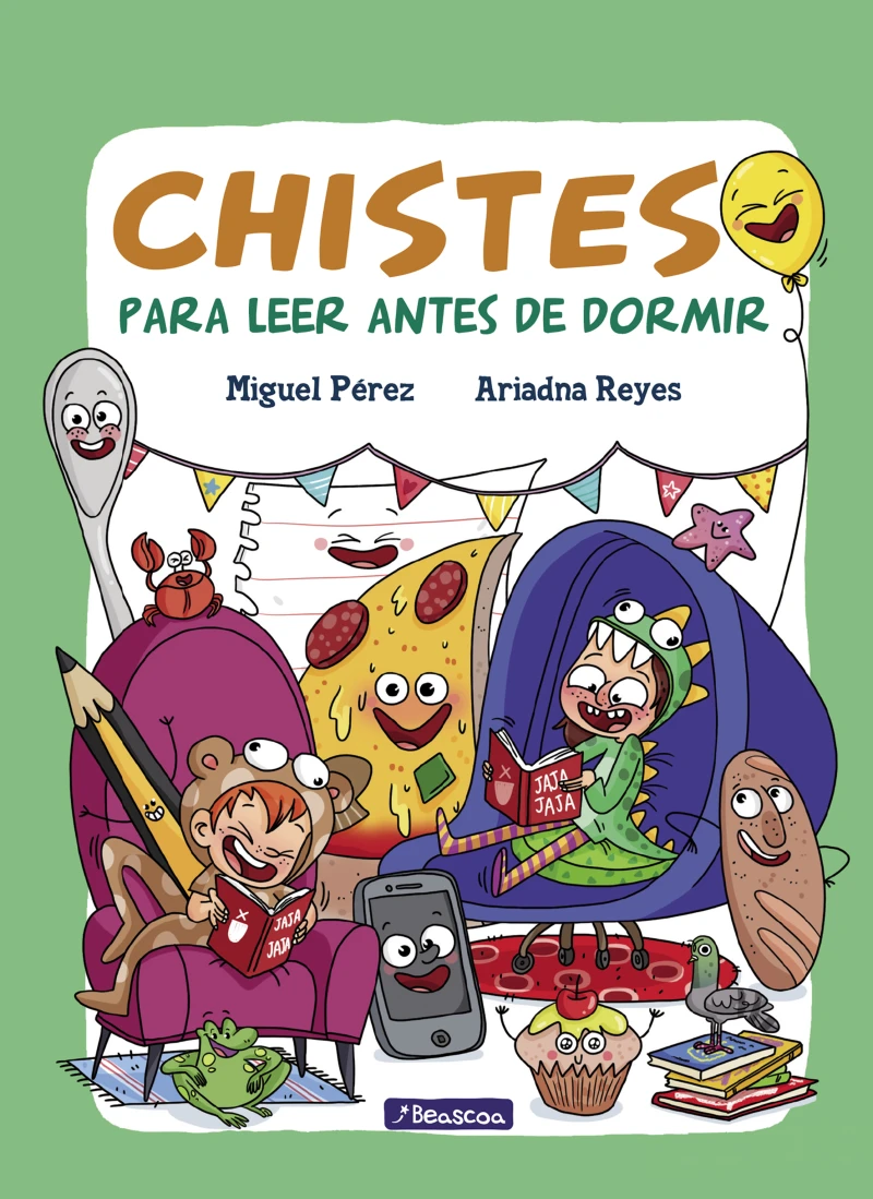 Portada: Chistes para leer antes de dormir