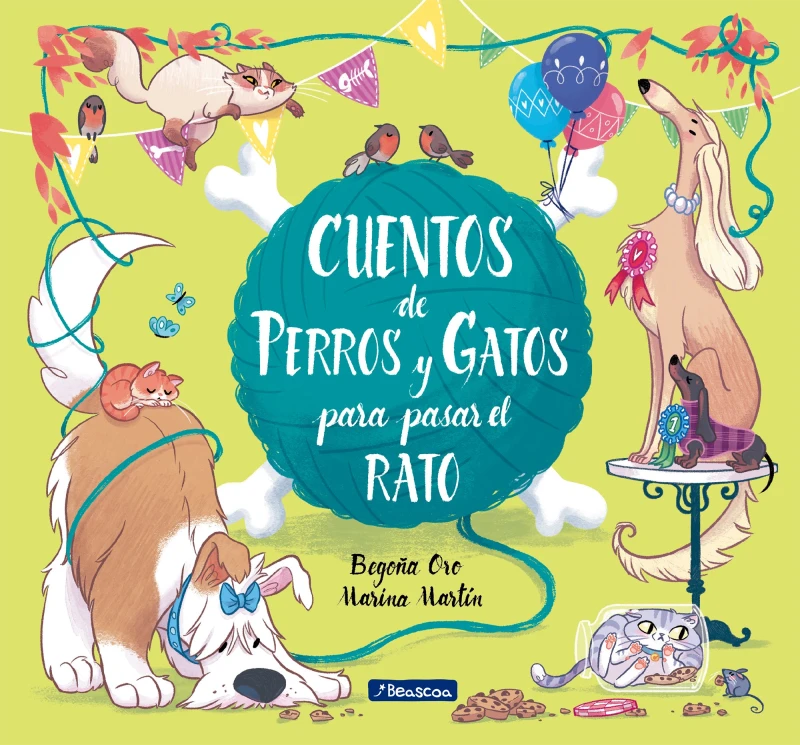 Portada: Cuentos de perros y gatos para pasar el rato