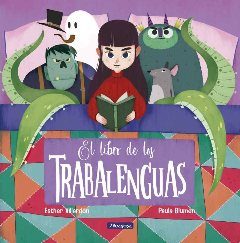 Portada: El libro de los trabalenguas