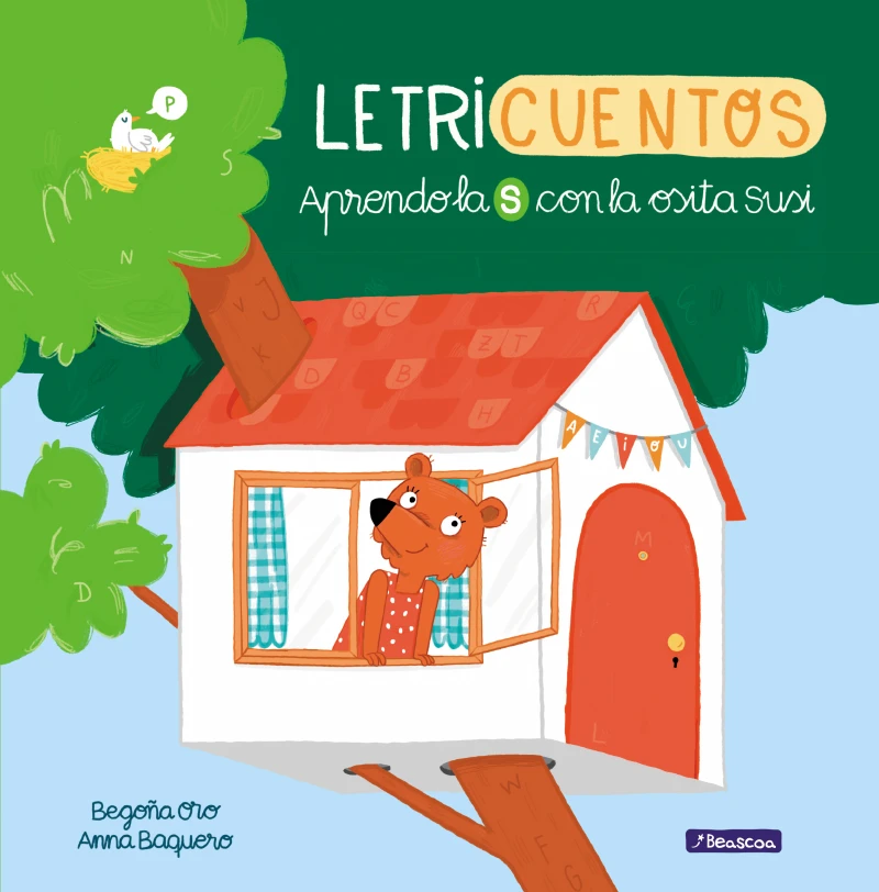 Portada: Aprendo la S con la osita Susi (Letricuentos)