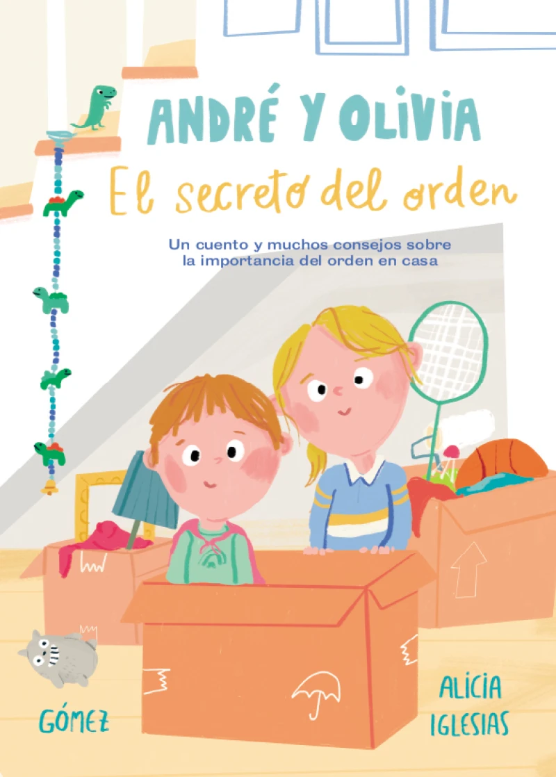 Portada: André y Olivia y el secreto del orden
