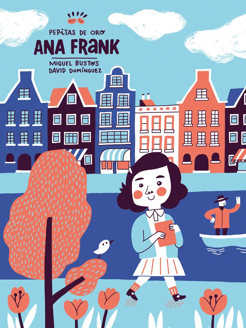 Portada: Ana Frank (Pepitas de oro)