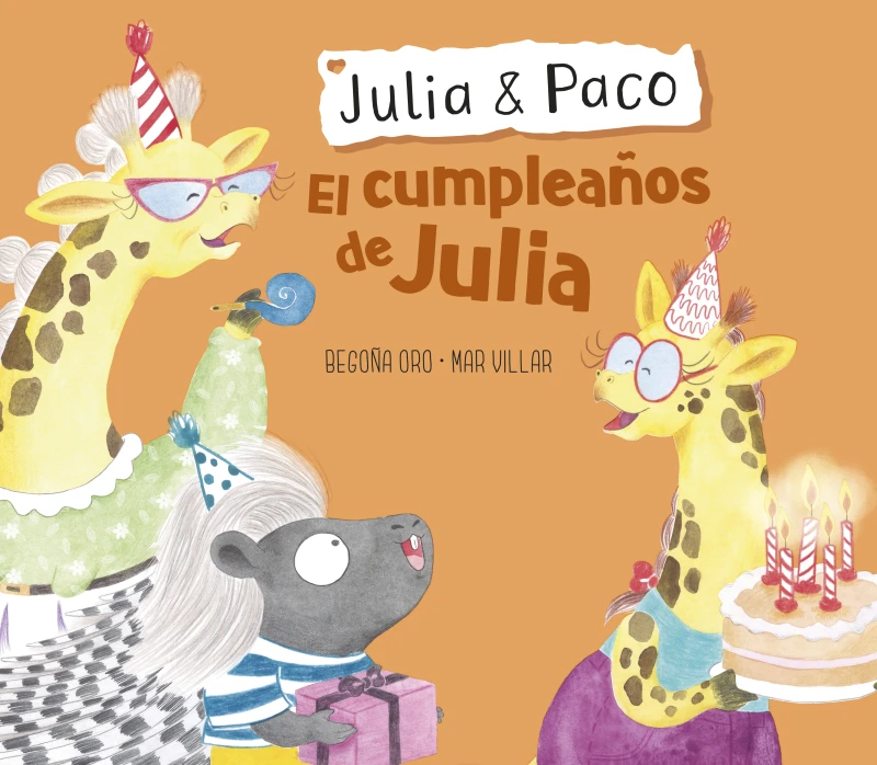 Portada: Julia y Paco - El cumpleaños de Julia