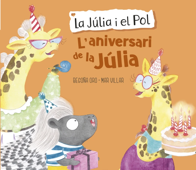 Portada: La Júlia i el Pol - L'aniversari de la Júlia