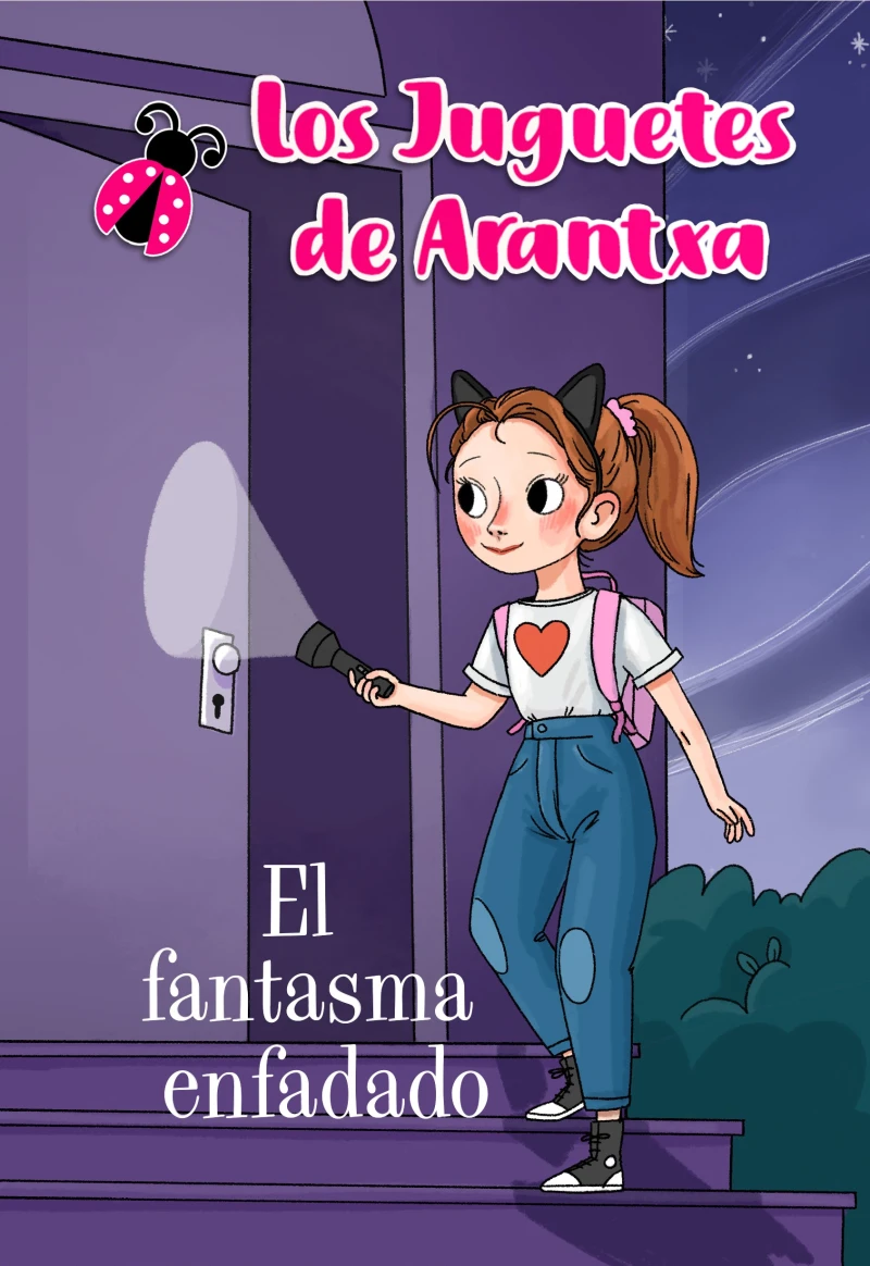 Portada: El fantasma enfadado (Los juguetes de Arantxa)