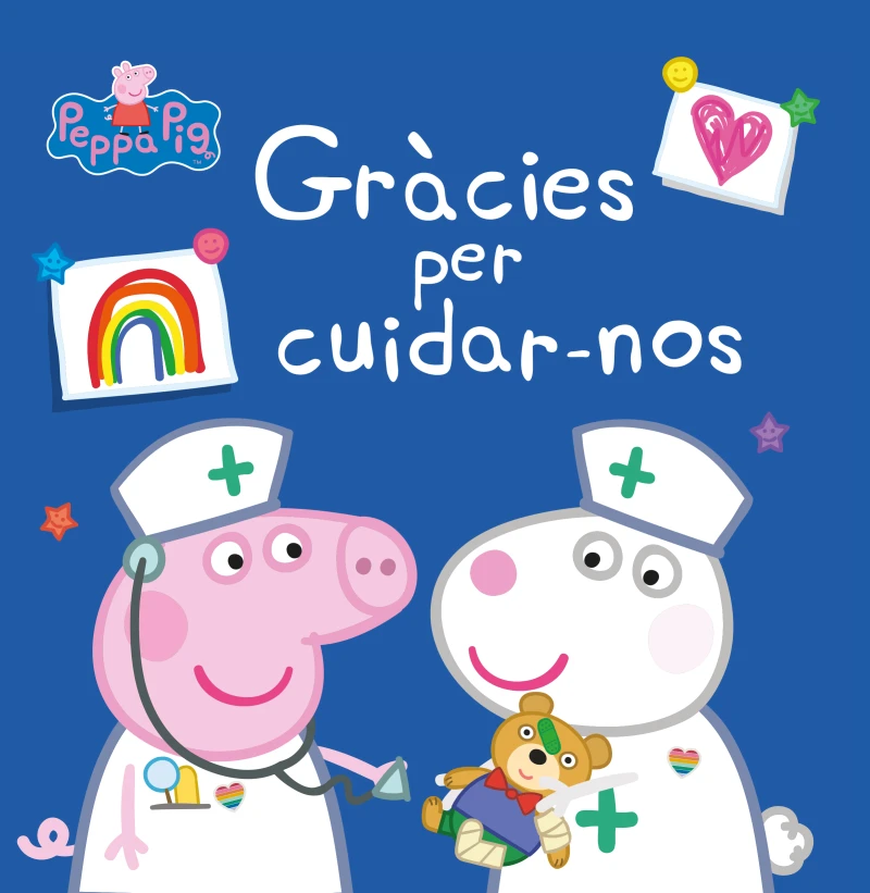 Portada: Peppa Pig. Un conte - Gràcies per cuidar-nos