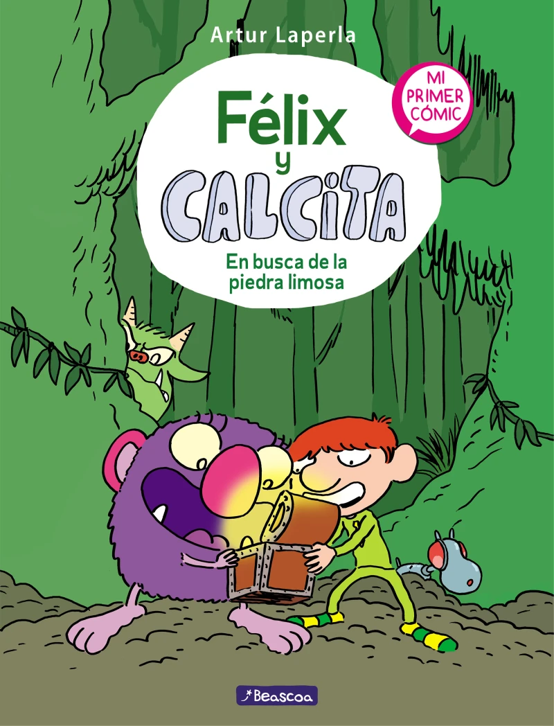 Portada: En busca de la piedra limosa (Félix y Calcita 3)