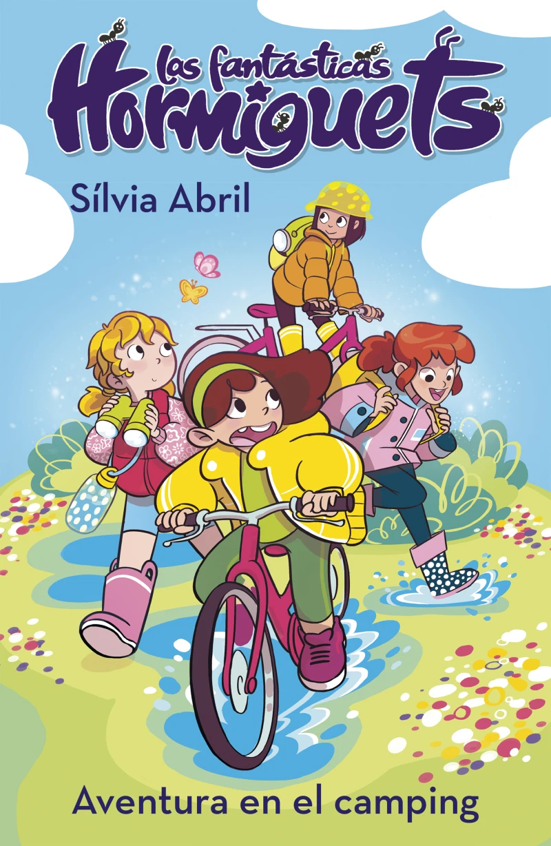 Portada: Una aventura en el camping (Las Fantásticas Hormiguets 4)