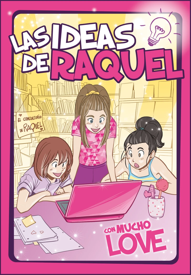 Portada: Con mucho LOVE (Las ideas de Raquel 2)