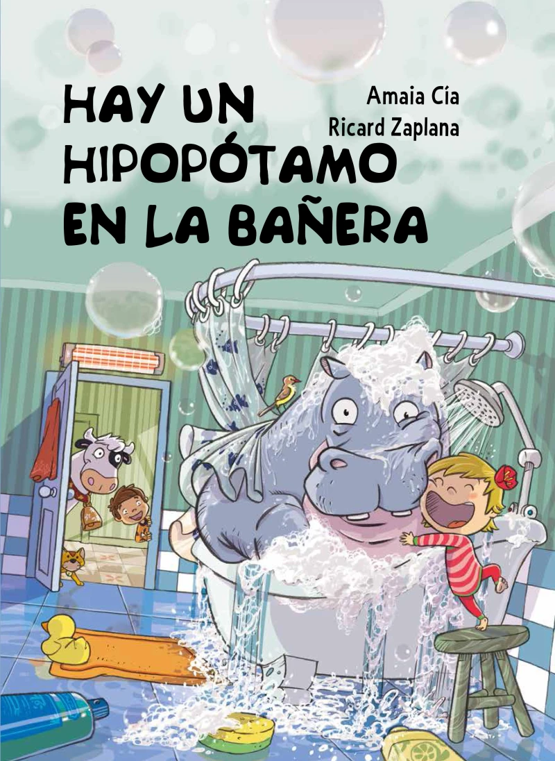Portada: Hay un hipopótamo en la bañera