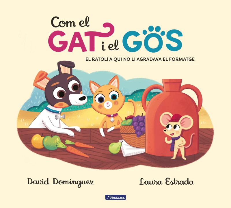 Portada: Com el gat i el gos 2 - El ratolí a qui no li agradava el formatge