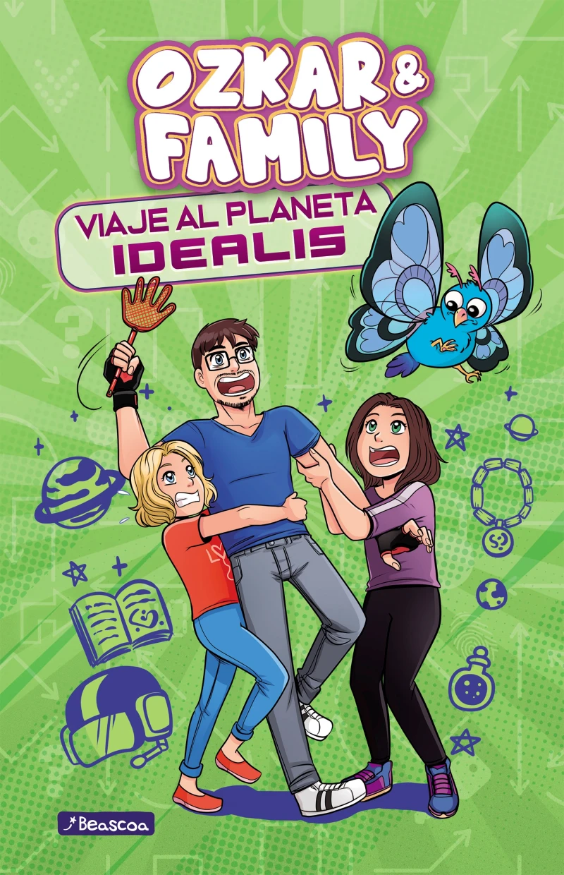 Portada: Viaje al planeta Idealis (Ozkar & Family 2)