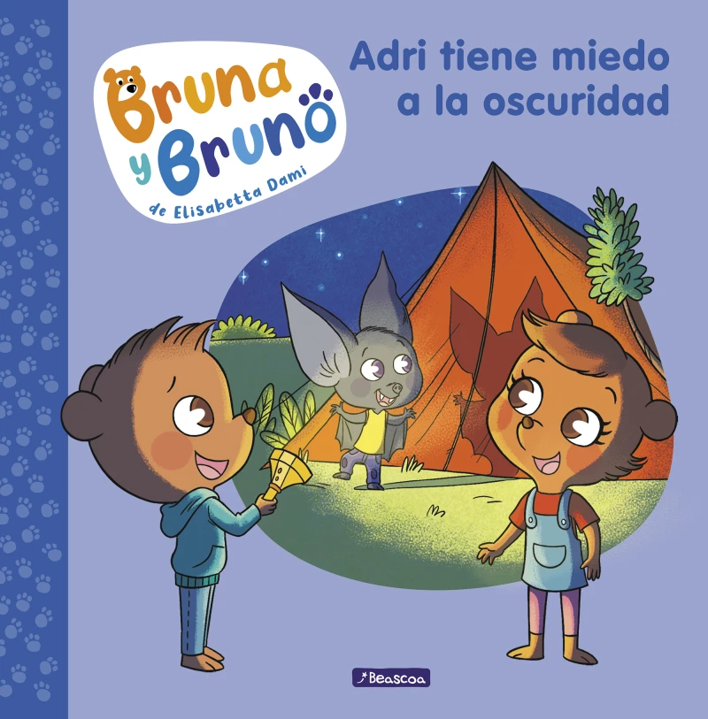 Portada: Bruna y Bruno 1 - Adri tiene miedo a la oscuridad
