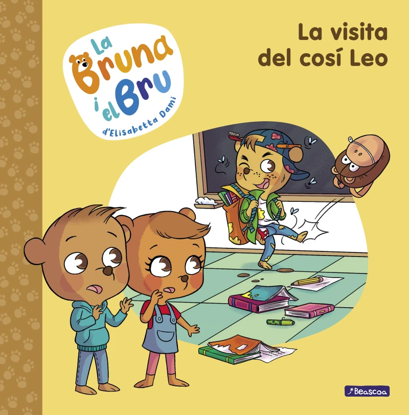 Portada: La Bruna i el Bru 3 - La visita del cosí Leo