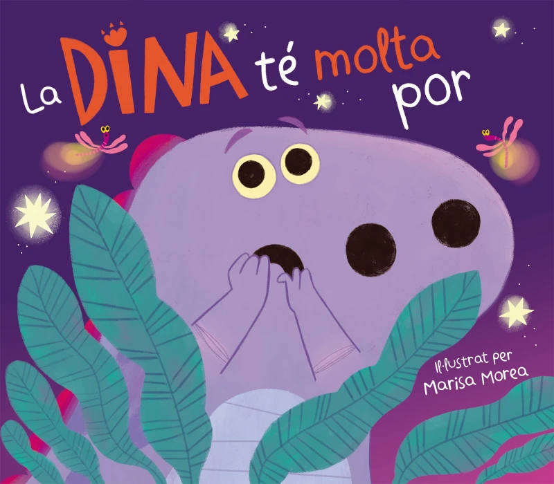Portada: La Dina té molta por (La Dina Dinosaure)