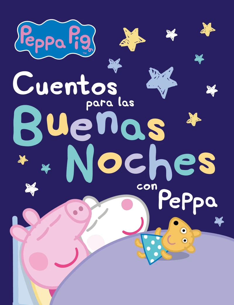Portada: Peppa Pig. Recopilatorio de cuentos - Cuentos para las buenas noches con Peppa