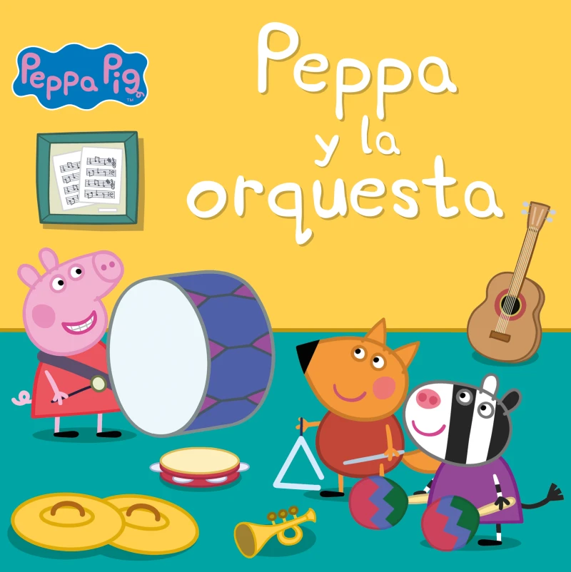 Portada: Peppa Pig. Un cuento - Peppa y la orquesta
