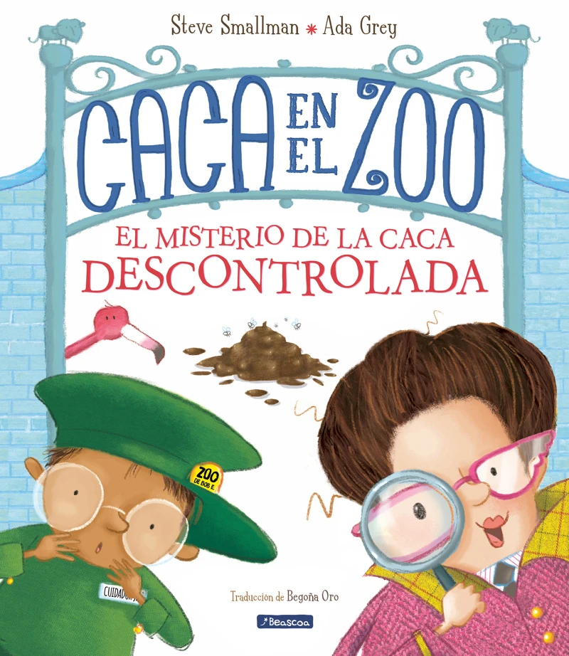 Portada: Caca en el zoo. El misterio de la caca descontrolada