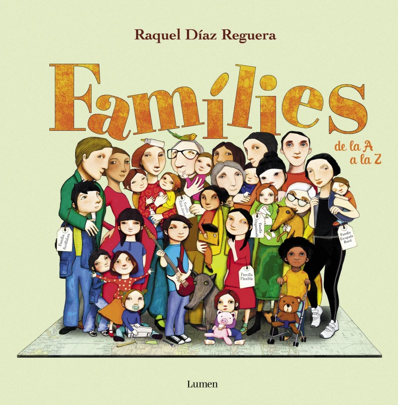 Portada: Famílies de la A a la Z (De la A a la Z)