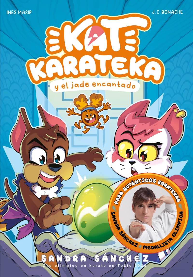 Portada: Kat Karateka y el jade encantado (Kat Karateka 3)