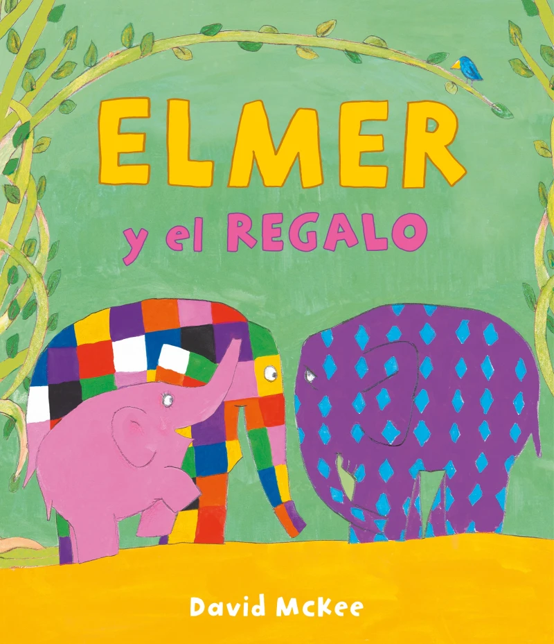 Portada: Elmer. Un cuento - Elmer y el regalo