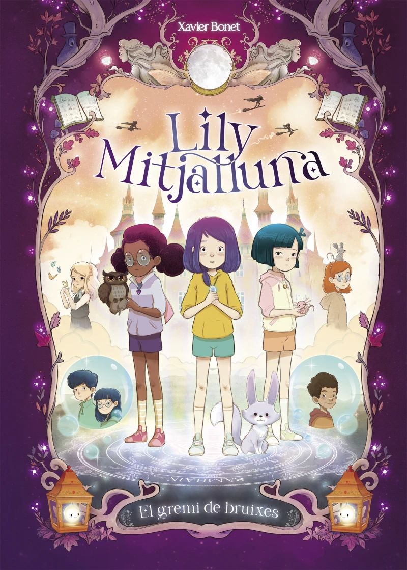 Portada: La Lily Mitjalluna 2 - El gremi de les bruixes