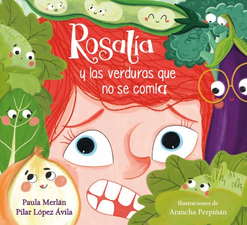 Portada: Rosalía y las verduras que no se comía