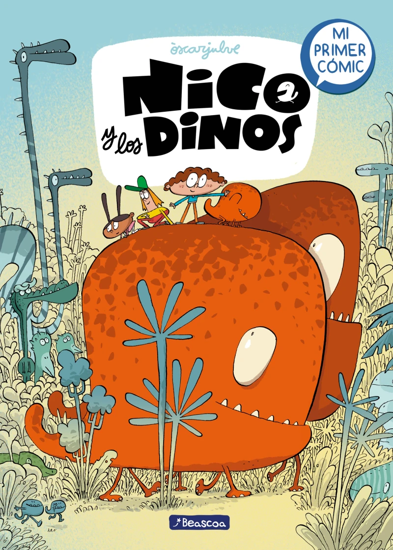 Portada: Nico y los dinos 1 - Nico y los dinos