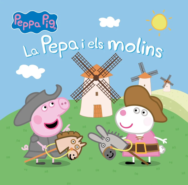 Portada: Peppa Pig. Un conte - La Pepa i els molins
