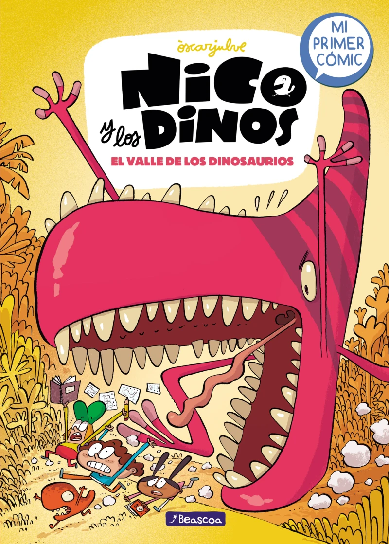 Portada: Nico y los dinos 2 - El valle de los dinosaurios