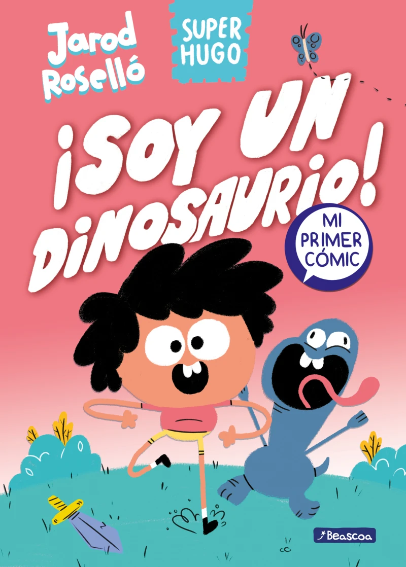 Portada: Super Hugo - ¡Soy un dinosaurio!