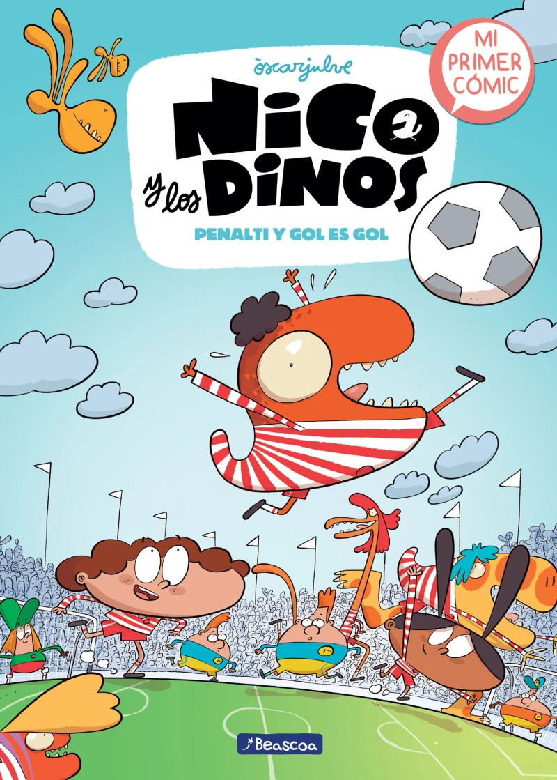 Portada: Nico y los dinos 3 - Penalti y gol es gol