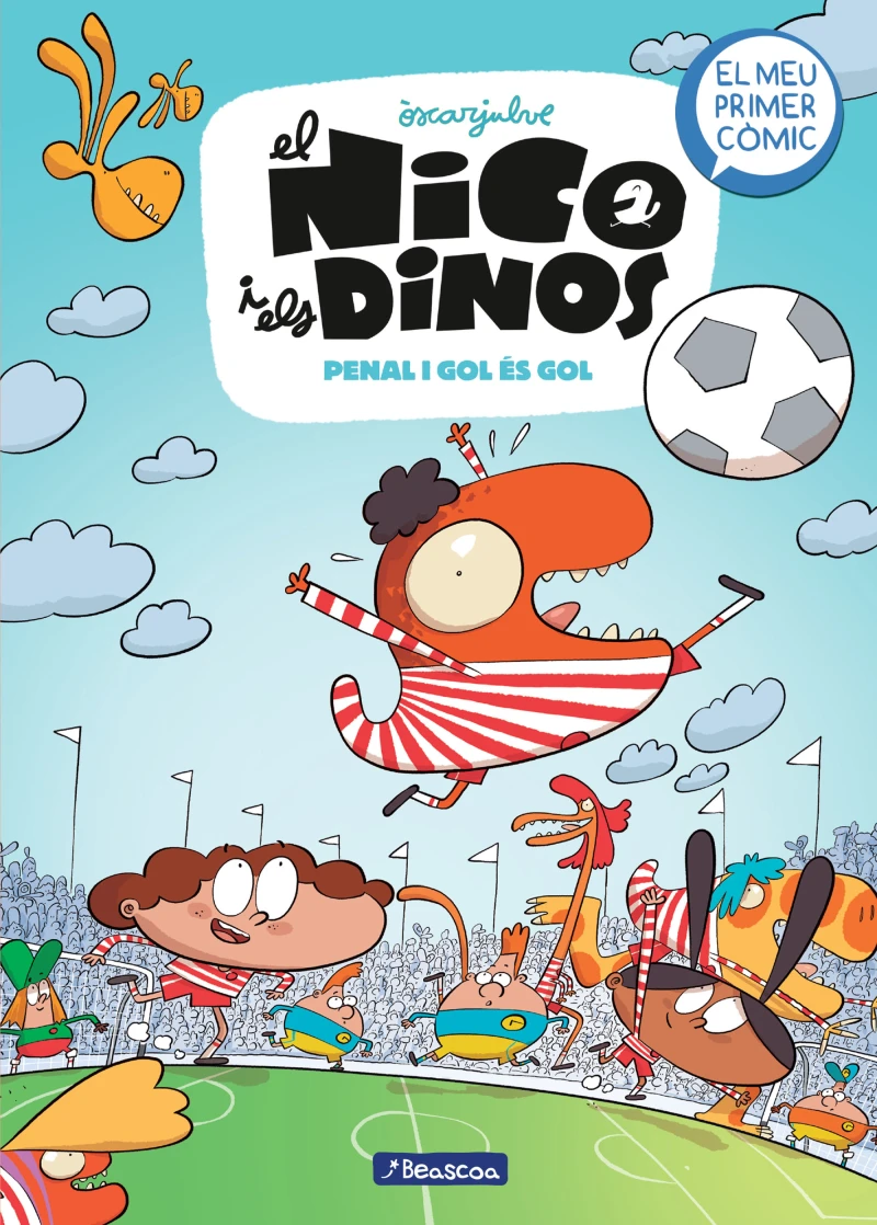 Portada: El Nico i els dinos 3 - Penal i gol és gol