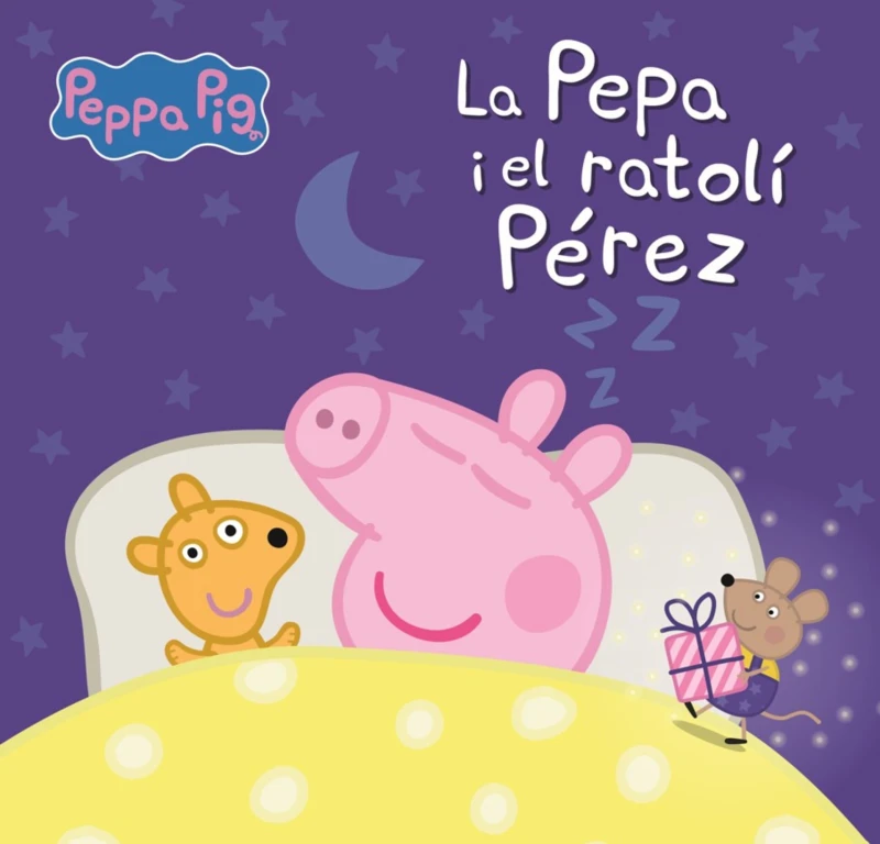 Portada: Peppa Pig. Un conte - La porqueta Pepa i el ratolí Pérez