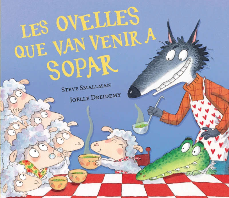 Portada: Les ovelles que van venir a sopar (L'ovelleta que va venir a sopar)