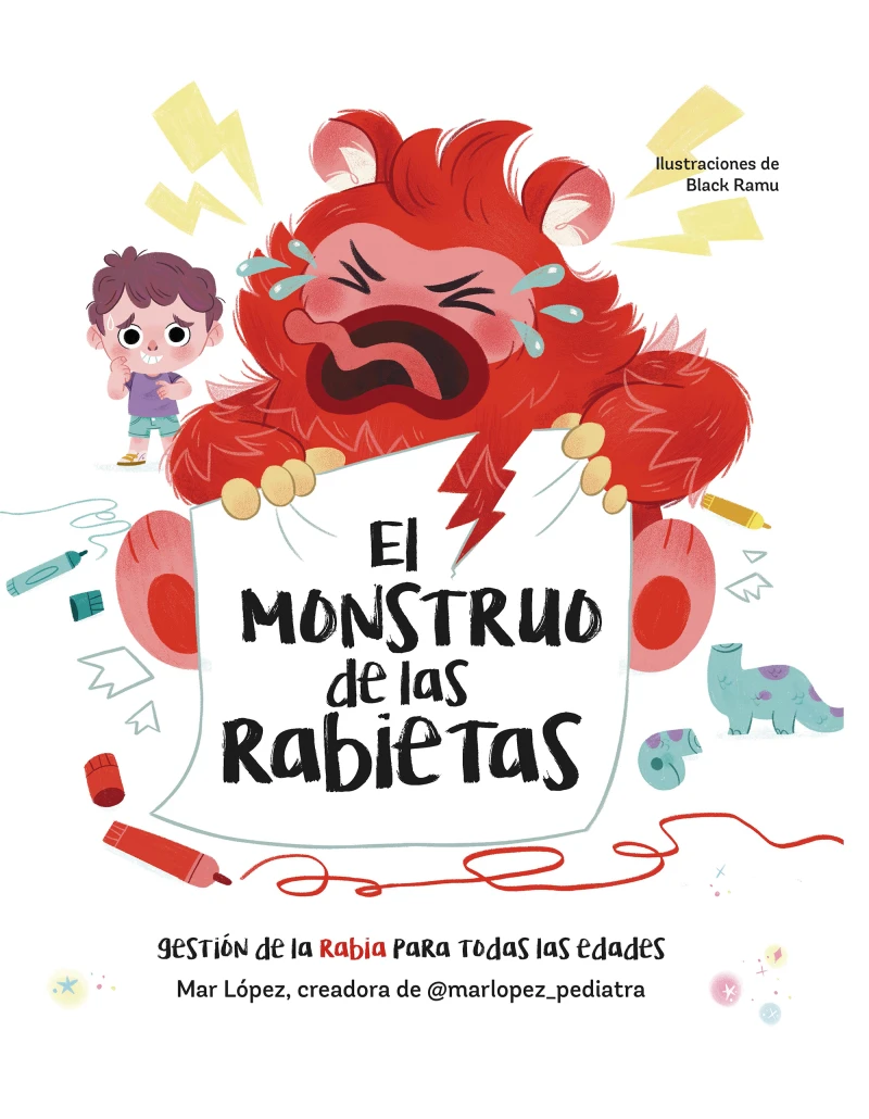 Portada: El monstruo de las rabietas