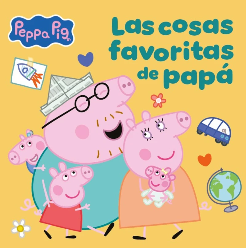 Portada: Peppa Pig. Un cuento - Las cosas favoritas de papá