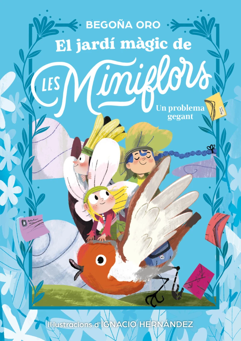 Portada: El jardí màgic de les Miniflors. Un problema gegant